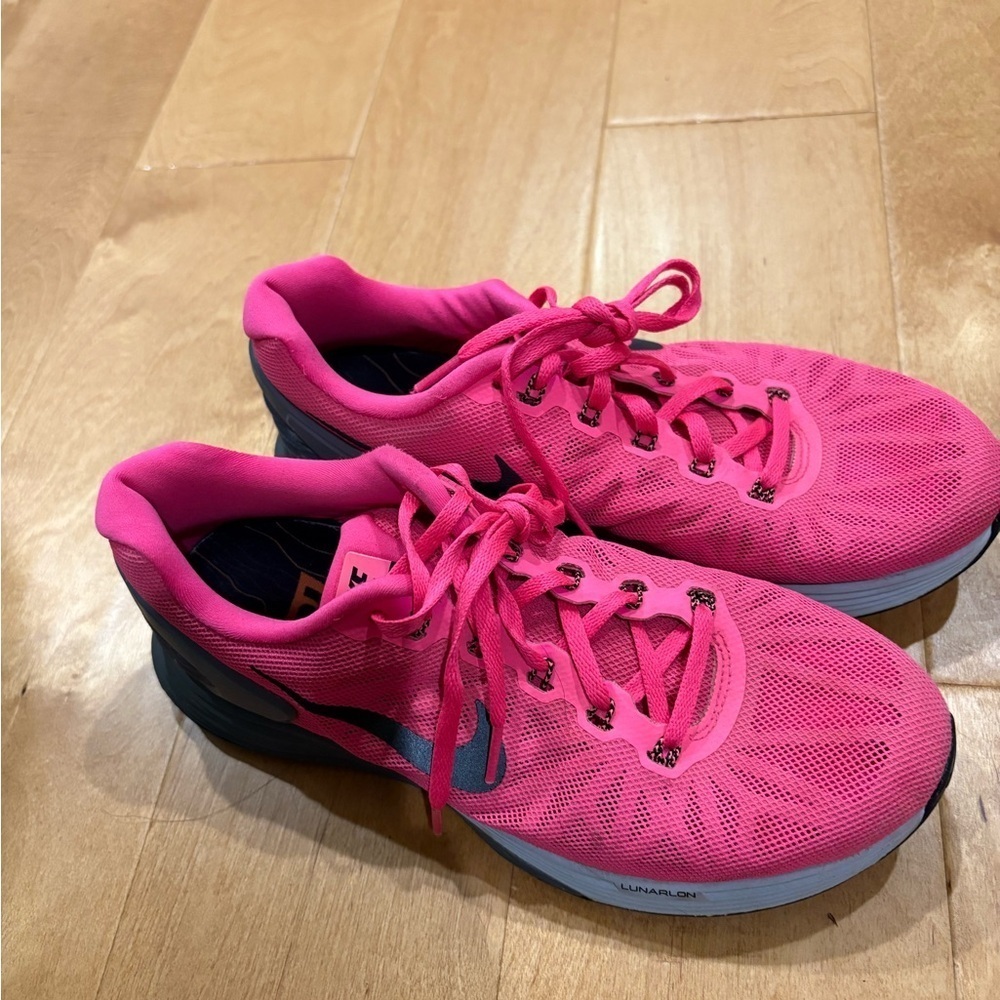 Nike Lunarglide 6 women’s sneakers shoes hot pink 8.5